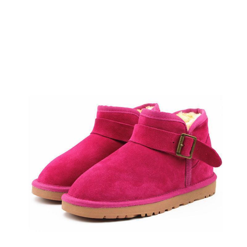 Women Fashion Ankle  Fur Snow Boots