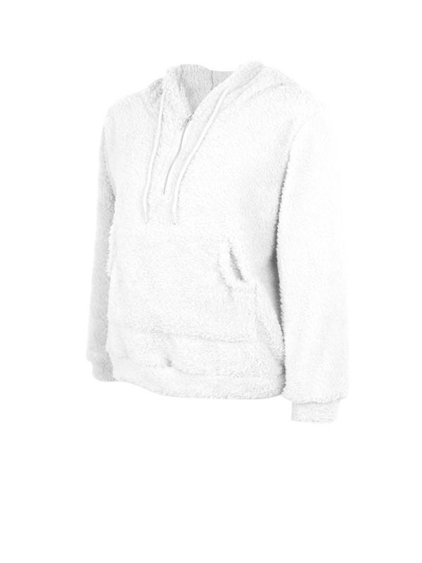 Casual Hooded Collar Zipper Hoodies